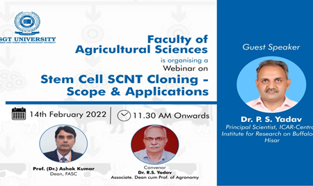 Stem Cell SCNT Cloning- Scope & Applications