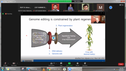 Crispr-Mediated Plant Genome Editi