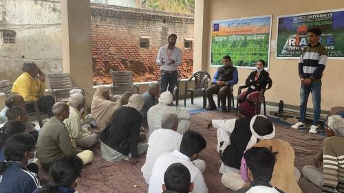SGT University conducted farmers training on doubling of farmers’ income- Role of Good Agriculture Practices 